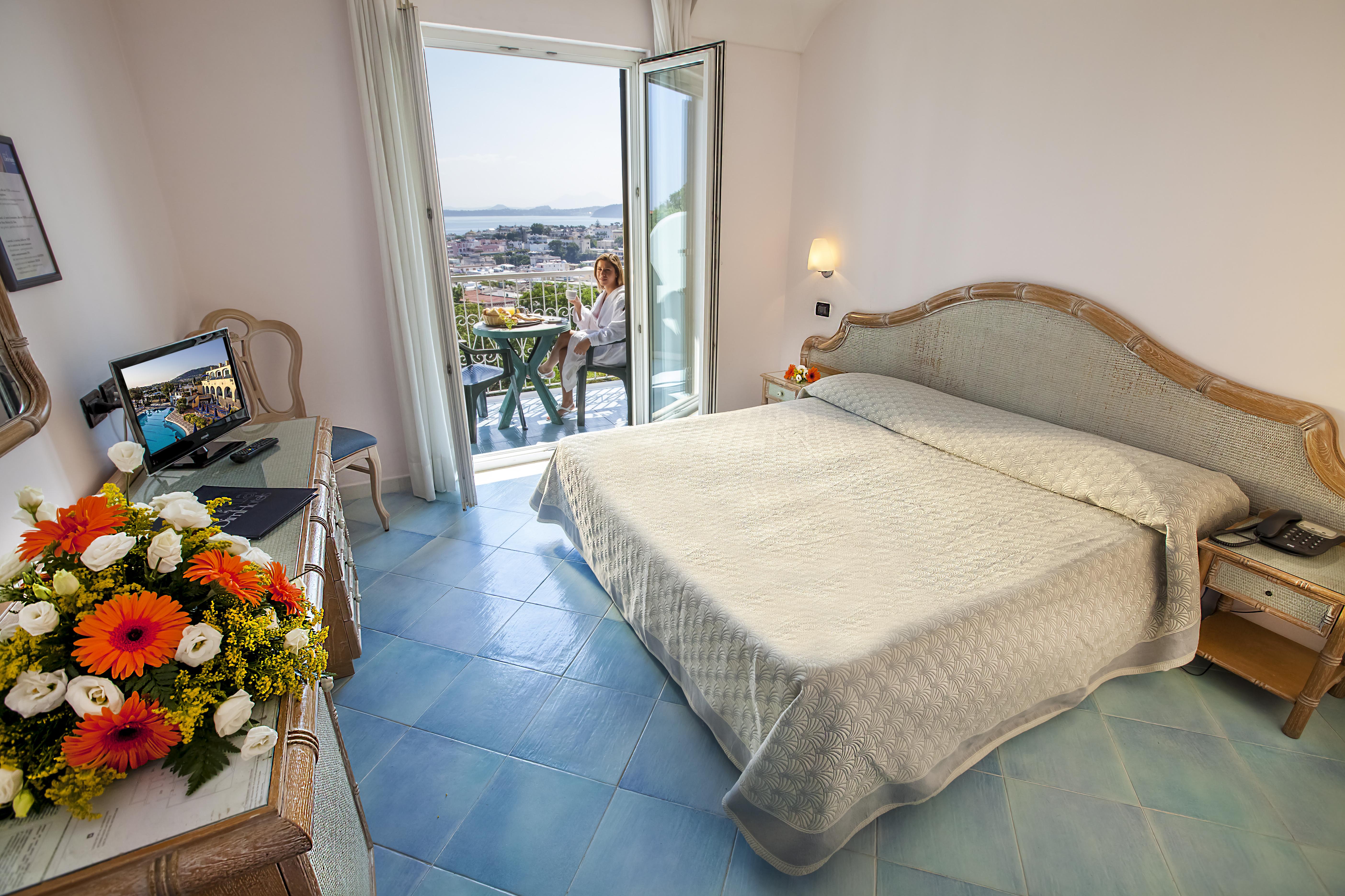 Camera Matrimoniale/Doppia con Letti Singoli con Vista Mare